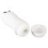 STROKER - Rechargeable Suction Vibrating Masturbator (White) 