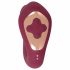 Javida Thumping - G-spot and Clitoral Vibrator (Red) 