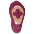 Javida Thumping - G-spot and Clitoral Vibrator (Red) 