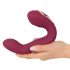 Javida Thumping - Pulsating G-Spot & Clitoral Vibrator (Red)