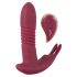 Javida RC - Radio Control, 3-Function Clitoral Vibrator (Red) 