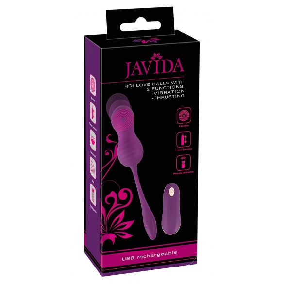 Javida RC - Wireless Vibrating Bullet (Purple) 