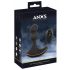 ANOS - Rechargeable, Dual-Motor, Radio-Controlled Rotating Anal Vibrator (Black) 