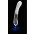 You2toys Liaison - Silicone-Glass LED Vibrator (Clear-White) 