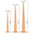 You2Toys - Extra Long Anal Dildo Set (3 Pieces) - Natural 