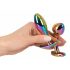 ANOS Metal Rainbow - Metal Anal Dildo Set (2-Piece) 