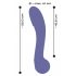 AWAQ.U 3 - Rechargeable G-spot Vibrator (Purple) 