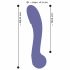 AWAQ.U 3 - Rechargeable G-spot Vibrator (Purple) 