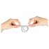 You2Toys - Metal Effect Triple Silicone Cock and Ball Ring (Silver) 