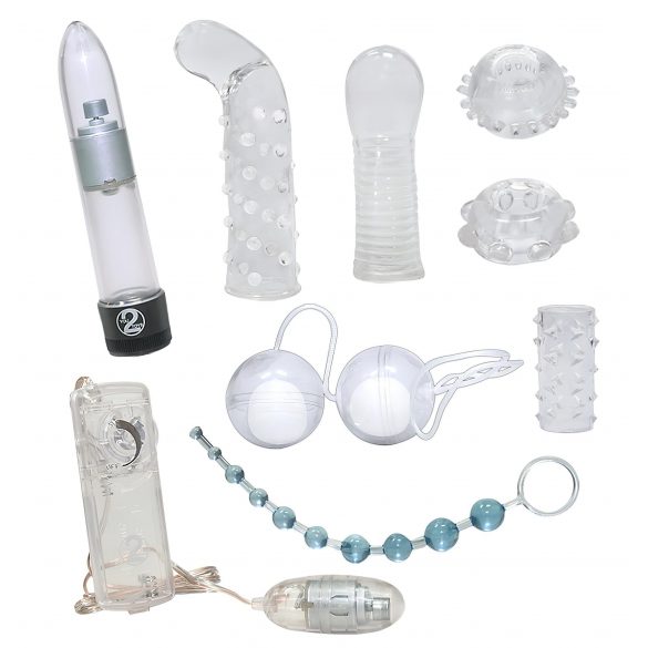 Crystal Clear - Vibrator Set (9 Pieces) 