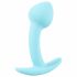 Cuties Mini Anal Plug - Blue Silicone (2.6cm) 