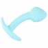 Cuties Mini Anal Plug - Blue Silicone (2.6cm) 