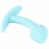 Cuties Mini Anal Plug - Blue Silicone (2.6cm) 