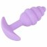 Cuties Mini Butt Plug - Silicone Anal Dildo - Purple (2.8cm) 