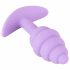 Cuties Mini Butt Plug - Silicone Anal Dildo - Purple (2.8cm) 