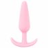 Cuties Mini Butt Plug - Silicone Anal Dildo - Pink (2.1cm) 