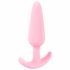 Cuties Mini Butt Plug - Silicone Anal Dildo - Pink (2.1cm) 