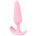 Cuties Mini Butt Plug - Silicone Anal Dildo - Pink (2.1cm) 