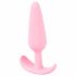 Cuties Mini Butt Plug - Silicone Anal Dildo - Pink (2.1cm) 