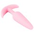 Cuties Mini Silicone Butt Plug - Pink (2.1cm)