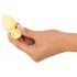 Cuties Mini Silicone Butt Plug - Yellow (3.1cm)