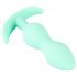 Cuties Mini Butt Plug - silicone anal plug - mint (2.3cm)