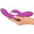 Javida Thumping Rabbit - Triple Motor Clitoral Vibrator (Purple) 