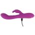 Javida Thumping Rabbit - Triple Motor Clitoral Vibrator (Purple) 