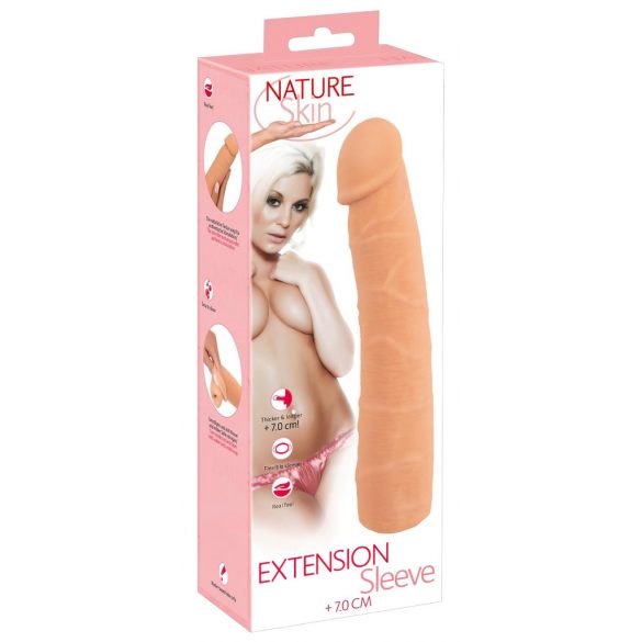 Nature Skin - Penis Sleeve Extender and Thickener (24cm) 