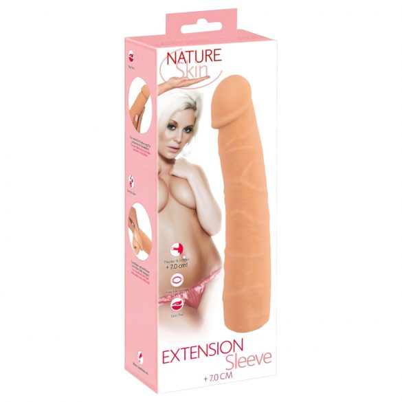 Nature Skin - Length & Girth Enhancing Sleeve (24cm)