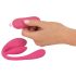 SMILE - Rechargeable Wireless Vibrating Egg (Pink) 