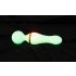 You2Toys Glow in the Dark - Fluorescent Massaging Vibrator (White) 