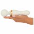 You2Toys Glow in the Dark - Fluorescent Massaging Vibrator (White) 