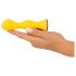 You2Toys colorful - rechargeable, waterproof anal vibrator (yellow) 