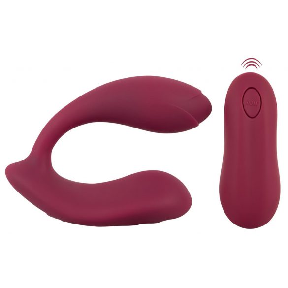 You2Toys Red Rose - Rechargeable, Wireless Wearable Vibrator (Red) 