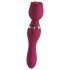 Rose Red - Rechargeable Rose Stick Vibrator (Red) 