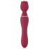 Rose Red - Rechargeable Rose Stick Vibrator (Red) 