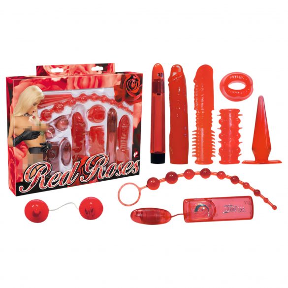 You2Toys - Red Roses - Vibrator Set (9-piece)