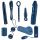 You2Toys - Midnight Blue - Vibrator Set (9 Pieces) 