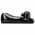 Louisiana Lounger - Sex Bed with Built-in Vibrator (Black) 