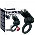 You2Toys - Taurus - Double Motor Vibrating Cock Ring (Black) 