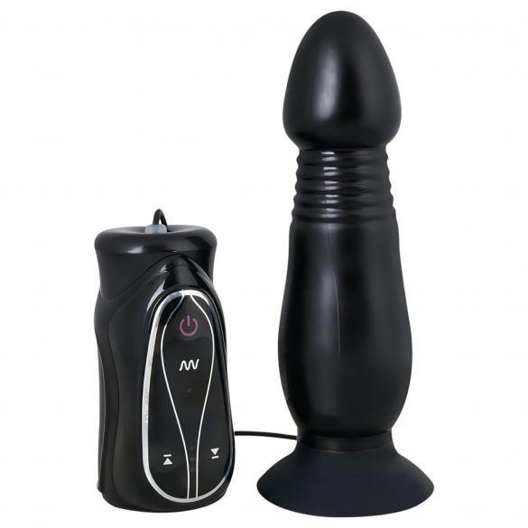 You2Toys - Thrusting Anal Vibrator (Black) 