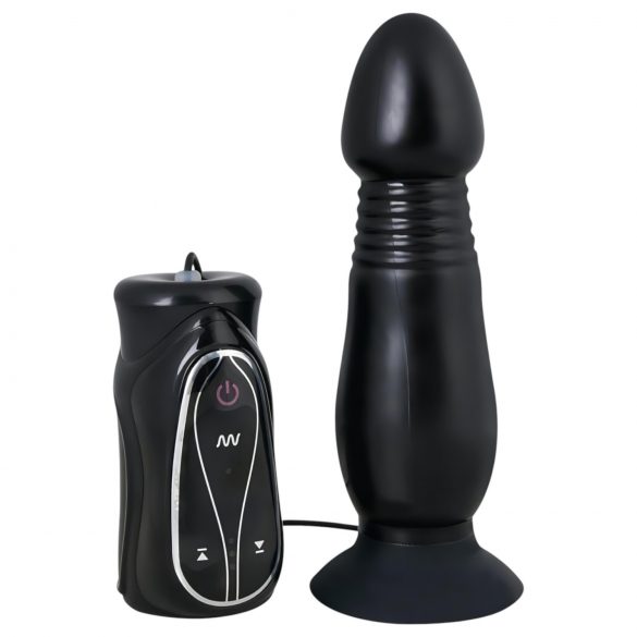 You2Toys - Thrusting Anal Vibrator (Black)