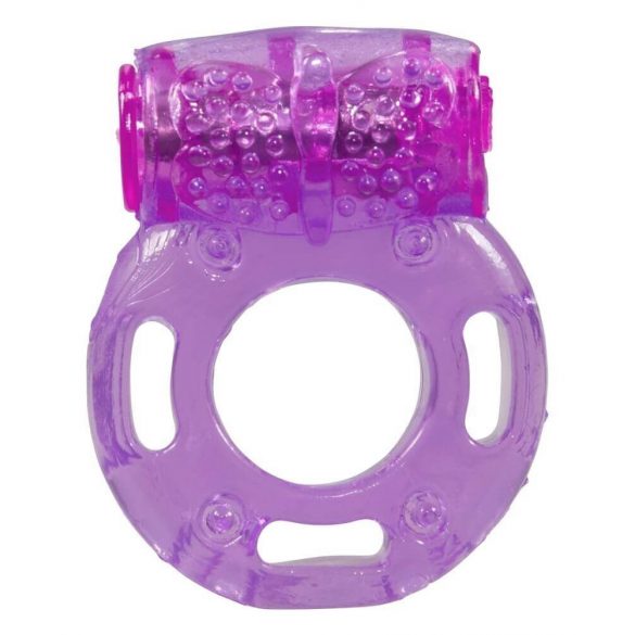 You2Toys - Disposable Vibrating Cock Ring (Purple) 