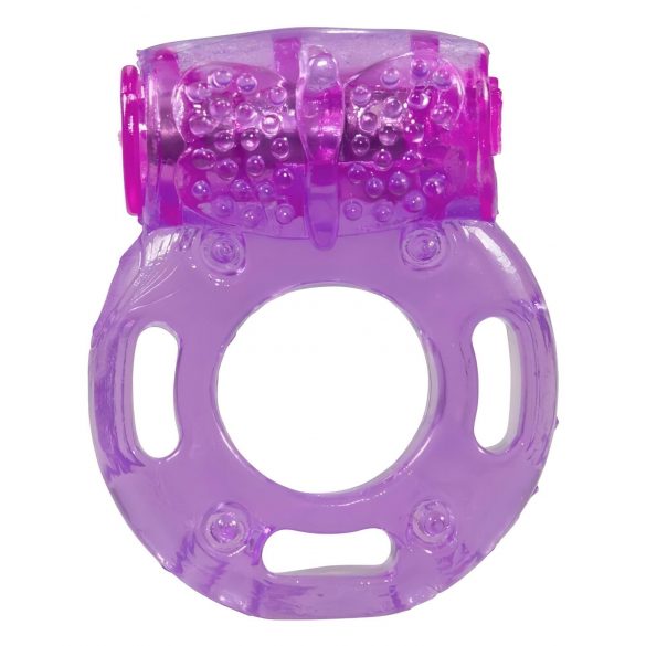 You2Toys - Disposable Vibrating Cock Ring (Purple) 