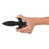 Small Black Velvet Vibrating Cone 