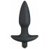 Black Velvet Vibrating Plug - Medium 