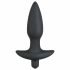 Black Velvet Vibrating Plug - Medium 