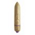 RO-80mm - Small Lipstick Vibrator (7 Patterns) - Gold 