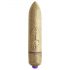 RO-80mm - Small Lipstick Vibrator (7 Patterns) - Gold 